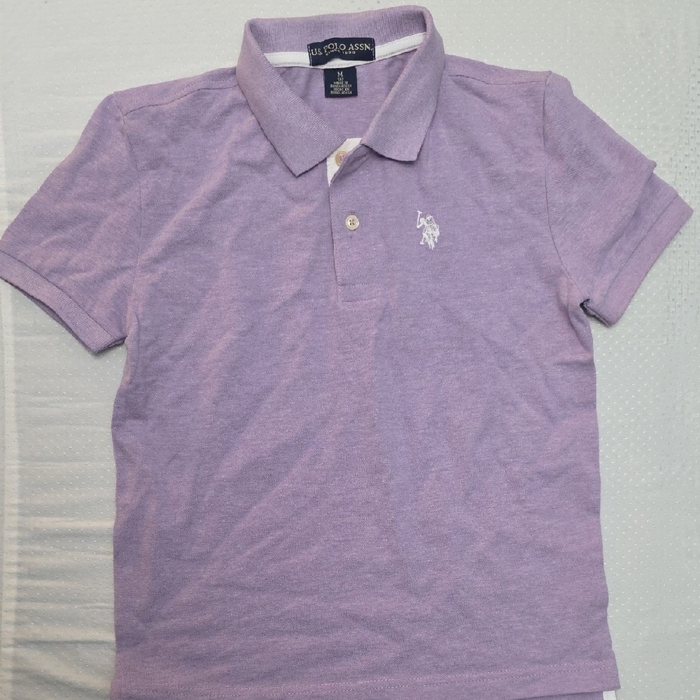 💚5/$20💚US Polo Assn Kids Purple Polo Shirt